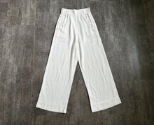 Load image into Gallery viewer, 1930s sportswear pants . side button wide leg pants . 27&quot; waist