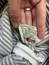 Load image into Gallery viewer, 1940s 1950s overalls . striped cotton sportswear overalls . size s