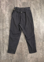 Load image into Gallery viewer, RESERVED . 1950s buckle back pants . vintage 50s pants . 28-29 waist