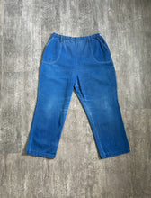 Load image into Gallery viewer, 1950s blue jeans . vintage side zip denim . 30-32 waist