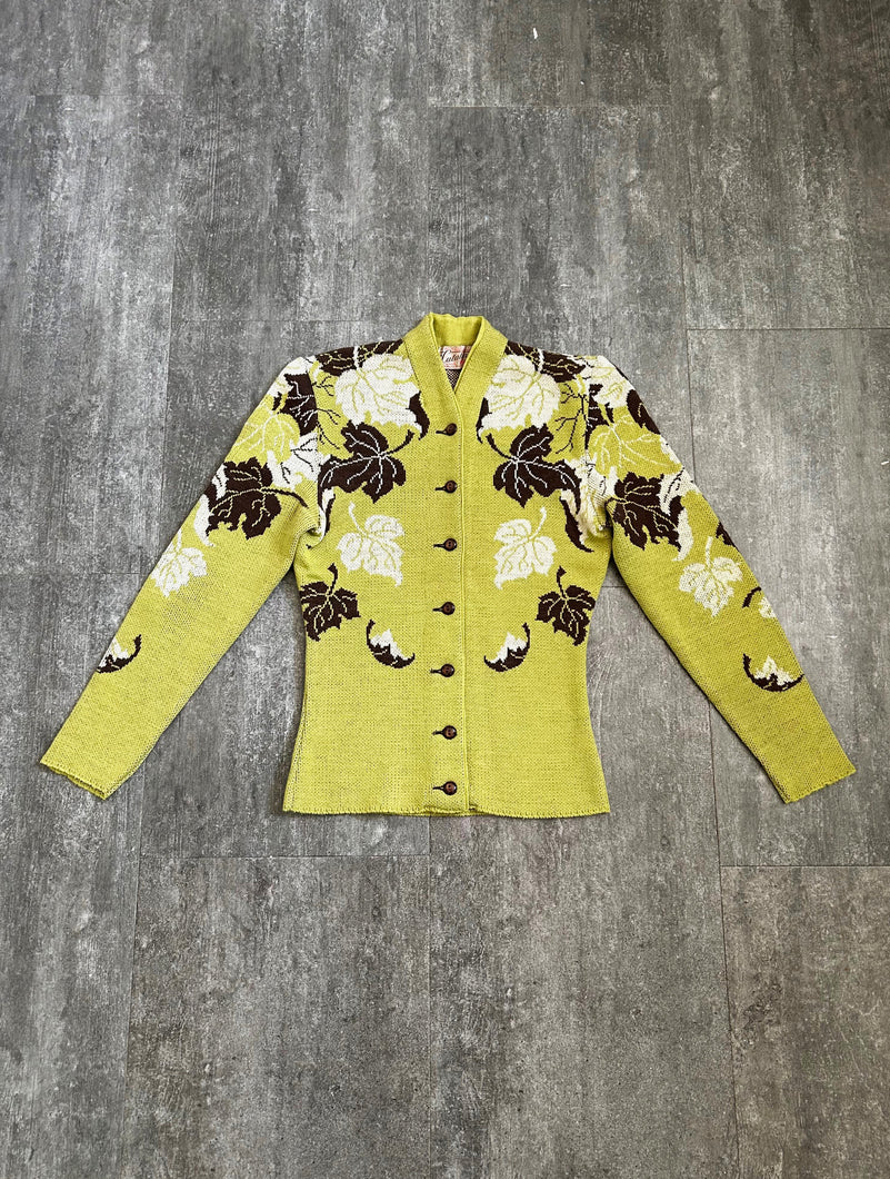 RESERVED . Do not purchase . 1940s Catalina cardigan