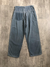 Load image into Gallery viewer, 1950s grey side zip denim . vintage jeans . 31-32 waist
