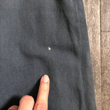 Load image into Gallery viewer, 1950s grey side zip denim . vintage jeans . 31-32 waist
