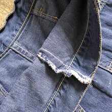 Load image into Gallery viewer, 1950s side zip denim . workwear jeans . 27-28 waist
