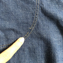 Load image into Gallery viewer, 1950s denim . vintage 50s side zips . 30-31 waist