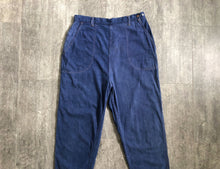 Load image into Gallery viewer, 1950s denim . vintage 50s side zips . 30-31 waist