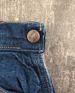 1950s Ranchcraft denim . Western workwear jeans . 26 waist