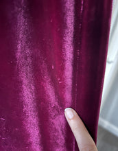 Load image into Gallery viewer, 1930s silk velvet gown . vintage 30s velvet dress . size xs to small