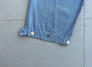 1940s workwear pants . vintage 40s factory trousers . 36 waist