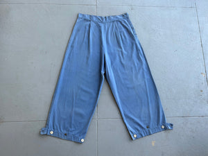 1940s workwear pants . vintage 40s factory trousers . 36 waist