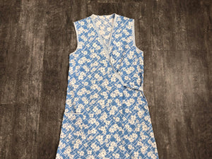 1930s wrap dress . vintage 30s house dress . size xs to s