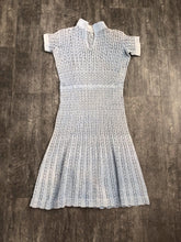 Load image into Gallery viewer, 1930s crochet dress . vintage 30s dress . size m/l to xl
