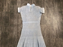 Load image into Gallery viewer, 1930s crochet dress . vintage 30s dress . size m/l to xl