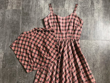 Load image into Gallery viewer, 1940s 1950s dress set . sundress and top . size s to s/m