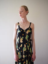 Load image into Gallery viewer, 1930s silk gown . vintage 30s bias cut dress . size xs to small