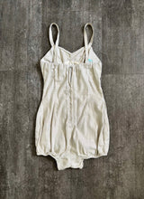 Load image into Gallery viewer, 1950s lurex swimsuit . vintage 50s metallic bathing suit . size xs to m
