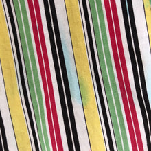 Load image into Gallery viewer, 1940s striped cotton pants . vintage 40s pants . size m to m/l