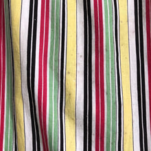Load image into Gallery viewer, 1940s striped cotton pants . vintage 40s pants . size m to m/l