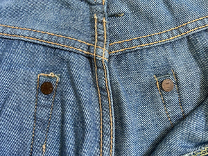 1950s Levi's 701 jeans . 50s women's denim . 28-29 waist