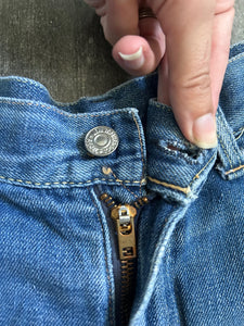 1950s Levi's 701 jeans . 50s women's denim . 28-29 waist
