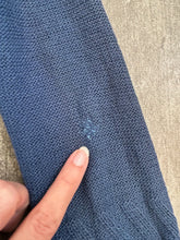 Load image into Gallery viewer, 1920s 1930s cardigan . blue wool sweater . size xs to s