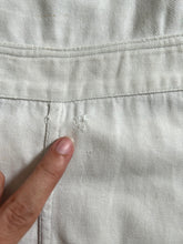 Load image into Gallery viewer, 1930s denim shortalls . vintage 30s overalls shorts . size small to medium