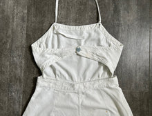 Load image into Gallery viewer, 1930s denim shortalls . vintage 30s overalls shorts . size small to medium