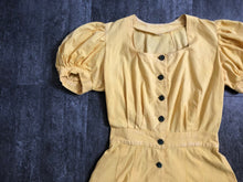 Load image into Gallery viewer, 1930s 1940s playsuit . vintage romper . size xs to s
