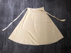 1940s 1950s novelty skirt . vintage scenic skirt . size s to l