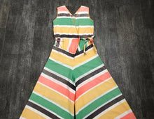 Load image into Gallery viewer, 1930s beach pajamas . vintage sportswear . size s to m/l