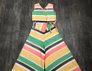 1930s beach pajamas . vintage sportswear . size s to m/l