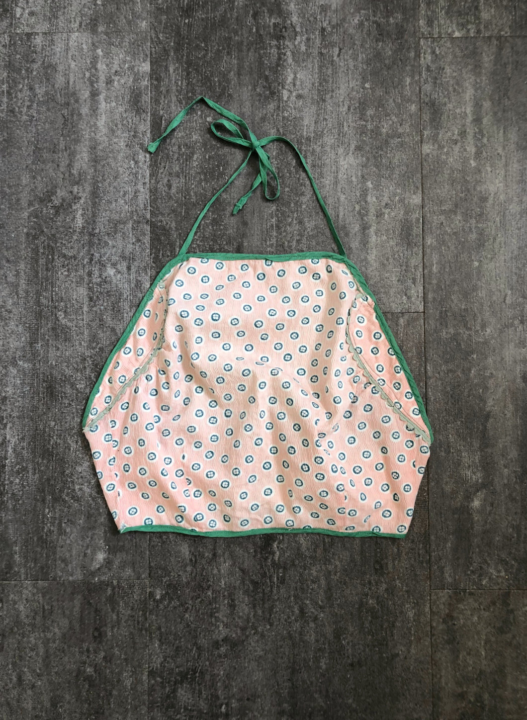 1930s 1940s top . vintage halter top . size xs/s to s