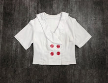 Load image into Gallery viewer, 1930s sportswear top . vintage 30s top . size s to s/m