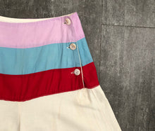 Load image into Gallery viewer, 1930s beach pajama pants . 30s sportswear pants . size s