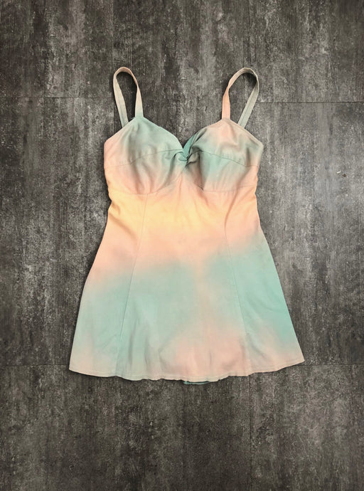 1940s swimsuit . vintage 40s swimwear . size m to l