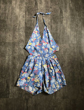 Load image into Gallery viewer, 1930s playsuit . vintage 30s novelty print romper . size xs to s/m