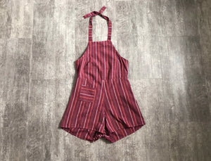1930s playsuit . vintage 30s romper . size s/m to m
