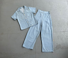 Load image into Gallery viewer, 1940s workwear set . vintage 40s top and pants . size xs to xs/s