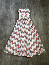 Load image into Gallery viewer, 1930s floral print gown . 30s 40s dress . size xs to small