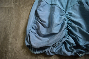 1940s blue swimsuit . 40s rayon swimsuit