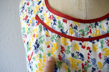 Load image into Gallery viewer, 1920s rainbow print dress . vintage 20s dress