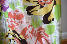 Load image into Gallery viewer, 1930s silk gown . vintage 30s floral print dress