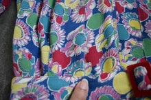 Load image into Gallery viewer, 1930s rayon dress . vintage late 30s floral print dress