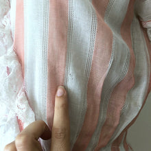 Load image into Gallery viewer, Vintage 1920s dress . antique striped dress