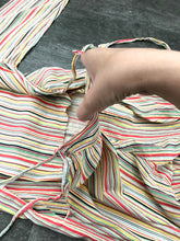 Load image into Gallery viewer, 1930s striped playsuit . vintage 30s pajamas