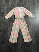 Load image into Gallery viewer, 1930s striped playsuit . vintage 30s pajamas
