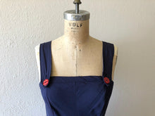 Load image into Gallery viewer, 1940s style pinafore . reproduction dress