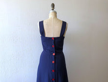 Load image into Gallery viewer, 1940s style pinafore . reproduction dress