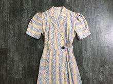 Load image into Gallery viewer, 1930s dressing gown . vintage 30s house dress