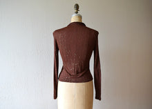 Load image into Gallery viewer, 1930s knit top . vintage 30s top